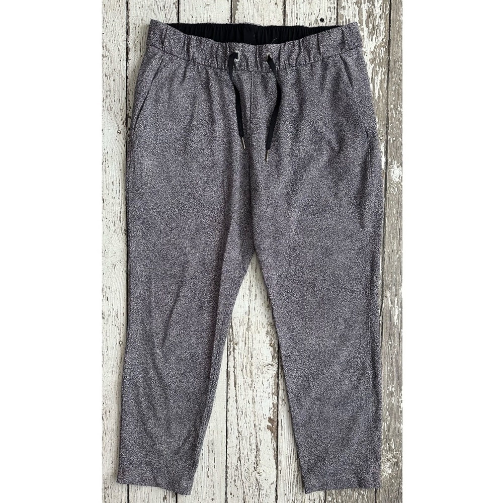 Lululemon Athletica Black White Pants 10